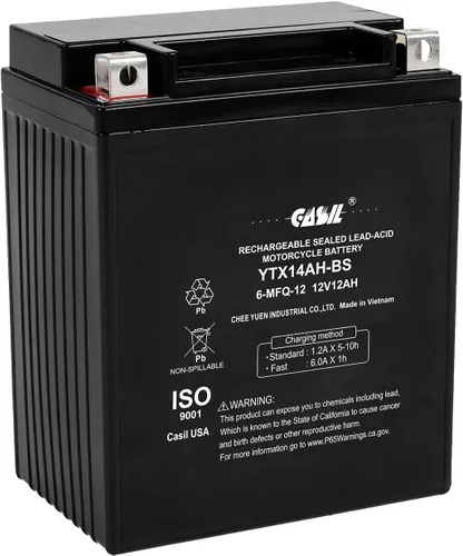 Vista 8 de YTX4L-BS Batería SLA Power Sport de 12 V 3AH 50 CCA - Batería Casil