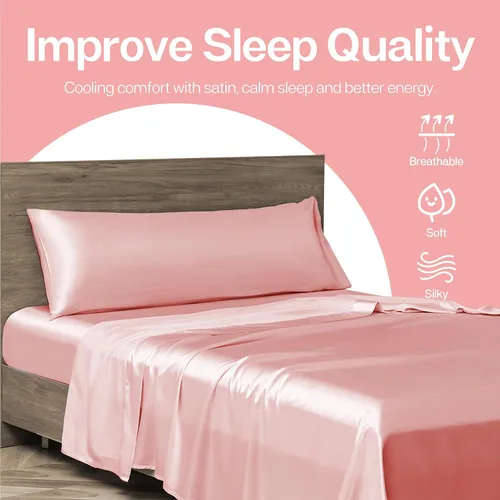 Vista 351 de MR&HM - Funda de almohada de satén