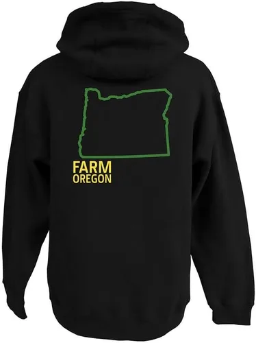 Vista 2 de John Deere Sudadera con capucha Farm Nebraska para hombre