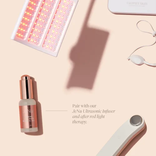 Vista 3 de Trophy Skin JeNu Marine Collagen Mineral Gel - Suero de gel para el cuidado de la piel con colágeno hidrolizado y ácido hialurónico, cuidado