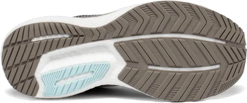 Vista 4 de Saucony Tenis de correr Triumph 18 para mujer, Piedra lunarCoral