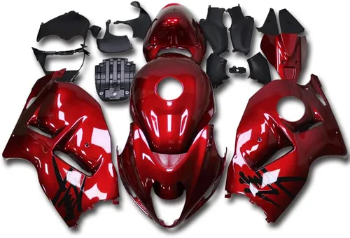 Vista 25 de Carenado completo azul mate para Suzuki 1997-2007 GSXR 1300 Hayabusa Gen1 inyección ABS plásticos posventa carrocería kit de carrocería 1998 1999