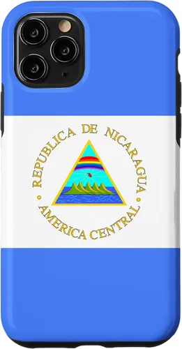 Vista 29 de Funda para iPhone 17 inspirada en el escudo de armas de Nicaragua