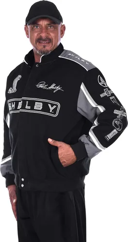 Vista 3 de JH DESIGN GROUP Shelby Logo Embroidered Sarga Jacket - Chaqueta de invierno de algodón para hombre