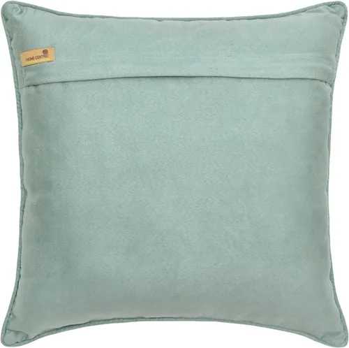 Vista 146 de The HomeCentric Funda de almohada con cremallera, funda de cojín azul de 12 x 12 pulgadas, funda de cojín de algodón bordado para sofá, diseño
