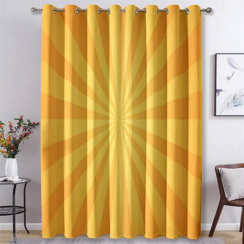 Vista 9 de Cortinas de ilusión óptica de 39 pulgadas de largo, juego de 2 paneles, cortinas negras y blancas para decoración de dormitorio, sala de estar