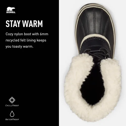 Vista 4 de SOREL - Botas impermeables de invierno para mujer Winter Carnival