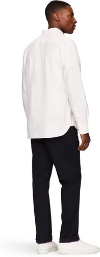 Vista 5 de Tommy Hilfiger Camisa Oxford de manga larga con botones para hombre en ajuste regular