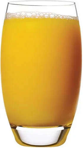 Vista 4 de Luigi Bormioli Crescendo Vasos Highball - Juego de 4 vasos altos de cristal sin plomo de 20 onzas con base gruesa, bordes cortados con láser