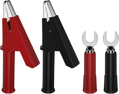 Vista 6 de Enchufe para encendedor de cigarrillos de 12 V a hembra Adaptador de cable de alimentación Kit de cable de extensión Pinzas de cocodrilo