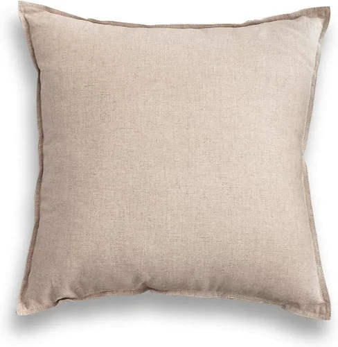Vista 20 de Jeanerlor - Funda de cojín sólida de lino y algodón para decoración, de 18x18 pulgadas, funda de almohada especial para sofá, cama, silla