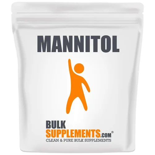 Vista 8 de BulkSupplements. com Manitol Powder - Edulcorante de manitol, sustituto de azúcar, suplemento de manitol, natural y sin gluten, 0.11 oz por porción