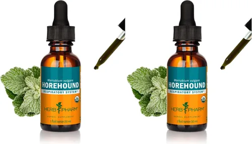 Vista 10 de Herb Pharm Gotas de extracto líquido Horehound para soporte del sistema respiratorio, 1 onza