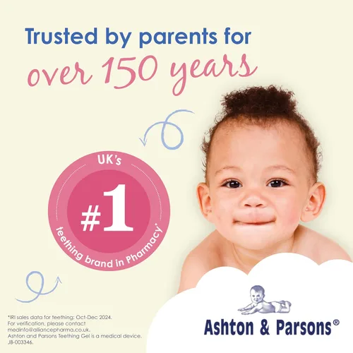 Vista 7 de Ashton & Parsons - Gel de dentición para más de 3 meses, 0.3 fl oz