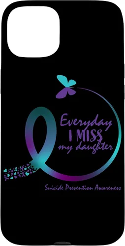 Vista 9 de Loving Memory Daughter Suicide Awareness Prevention Phone Case for iPhone 17
