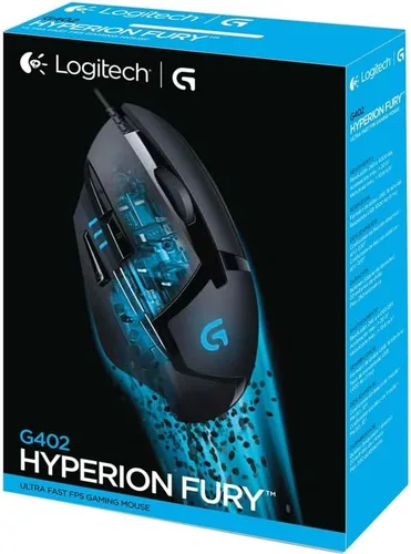 Vista 6 de Mouse para juegos Logitech G402 Hyperion Fury FPS