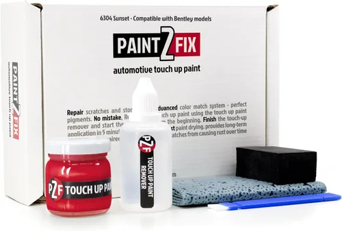 Vista 75 de 6061 - Kit de pintura de retoque satinado blanco para reparación de arañazos y virutas Bentley, 0.84 onzas líquidas (0.8 fl oz)