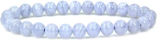 Vista 21 de Angelstones Gemstones 6mm Round Beads Healing Crystal Bracelet for women Amatista
