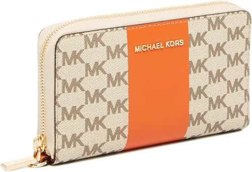 Vista 3 de Michael Kors Studio Logo Imprimir Continental Wallet