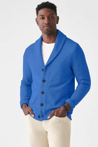 Vista 2 de JMIERR Mens Casual Long Sleeve Shawl Collar Button Down Knit Cardigan Sweater Jacket with Pockets
