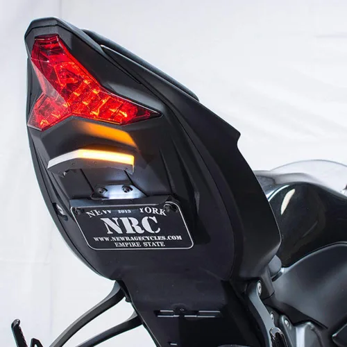 Vista 4 de New Rage Cycles - Eliminador de guardabarros compatible con Kawasaki ZX-6R (2019-presente) estándar 2019-2023 No Thanks