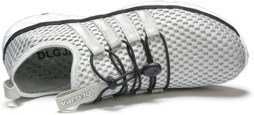 Vista 3 de DLGJPA - Zapatos acuáticos ligeros y de secado rápido para hombres, para deportes acuáticos y caminatas atléticas