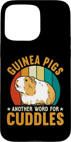 Vista 28 de Guinea Pigs Another Word For Cuddles Case for iPhone 16