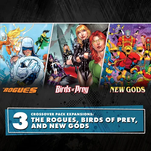 Vista 3 de Cryptozoic Entertainment: DC Juego de construcción de cubiertas: colección Crossover 1 juego de cartas de construcción de mazos, a partir de 14 años