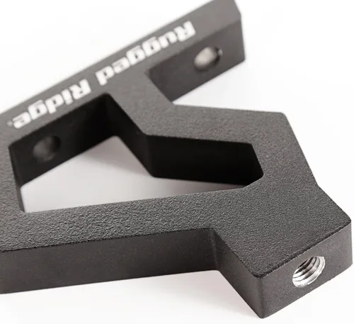 Vista 4 de Rugged Ridge 11586.04 Soporte de montaje de gato; Jeep Wrangler JK 07-18