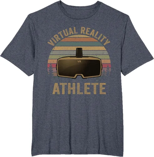 Vista 9 de Virtual Reality Athlete for VR Gamers Camiseta Asphalt Grey