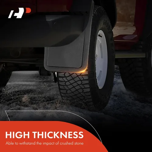 Vista 3 de A-Premium 4 protectores contra salpicaduras compatibles con Ford Bronco 2021 2022 2023, accesorios de camión resistentes, con clips de sujeción