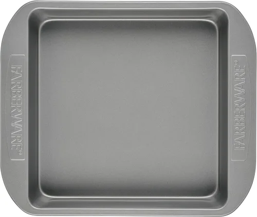 Vista 9 de Farberware - Charola de horno de 9 por 13 pulgadas, antiadherente, Cuadrado, 9, Plateado