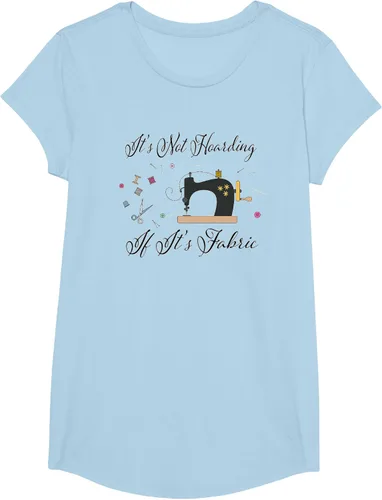 Vista 21 de It's Not Hoarding If Its - Camiseta de costura para acolchado, Blanco, S