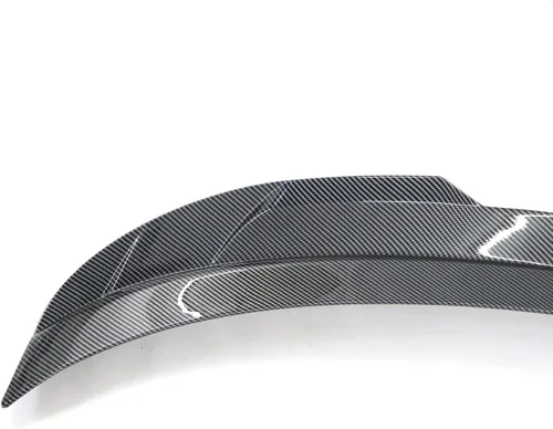 Vista 8 de IKON MOTORSPORTS, alerón para cajuela compatible con Honda Civic Sedán 4 puertas 2022-2026, alerón trasero estilo FE-C de fibra de carbono