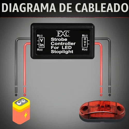 Vista 7 de Purishion 2 módulos controladores para flash de 24W para luz de freno LED de 12-30V