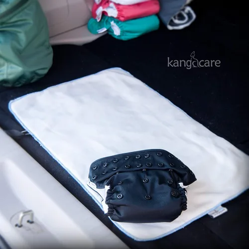 Vista 4 de Kanga Care Reusable Absorbent & Waterproof Changing Pad 24" x 15" - Aspenglow