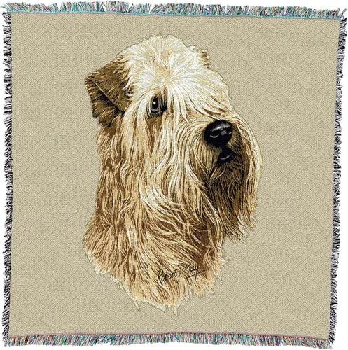Vista 19 de Pure Country Weavers Airedale Terrier - Manta cuadrada de regazo por Robert May - Grupo Terrier, regalo para los amantes de los perros, manta