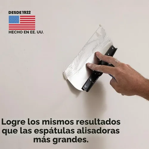 Vista 5 de Cuchilla de Alisado de Radio de Acero Inoxidable de 10" Advance Equipment MFG Co. (Modelo SB-10) Herramienta para Paneles de Yeso para Acabado