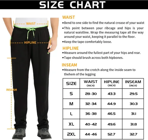 Vista 5 de NEIKU - Pants deportivos de malla con bolsillos para hombre