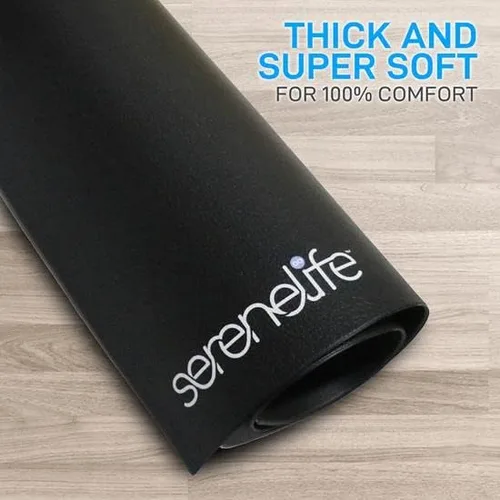 Vista 6 de SereneLifeHome Premium Portable Fitness Exercise Mat