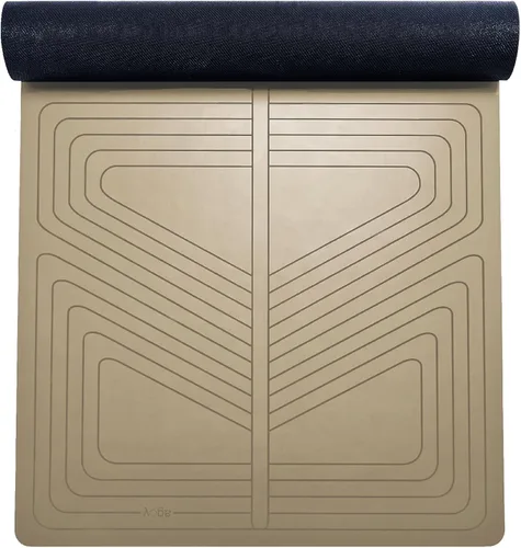 Vista 10 de agoy Pro+ Warrior - Esterilla de yoga antideslizante de alta calidad - Diseño ecológico - Alfombrilla de poliuretano con agarre húmedo y seco +