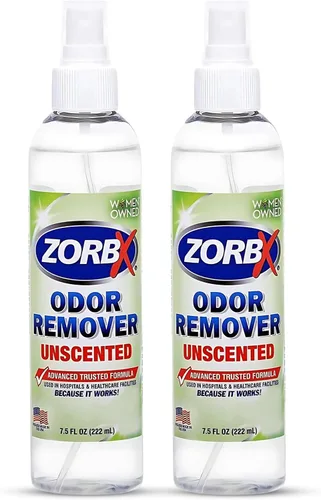 Vista 10 de ZORBX Juego de espray removedor de olores sin perfume, 2+16+32 onzas, grado