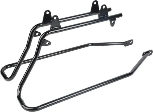 Vista 8 de Kit de soporte de conversión para alforjas extendidas de 4" TCMT, compatible con Harley Heritage Softail Fatboy FLSTF Breakout 1984-2017, negro