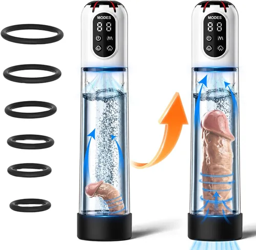 Vista 15 de Masterburbatar masculino mejorado 2026, herramientas para adultos, manos libres, calor, masterburbatar, 10X, vibra, succión automática Blanco