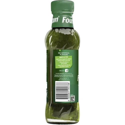 Vista 9 de Fountain Salsa de Menta Espesa 8.5 fl oz.