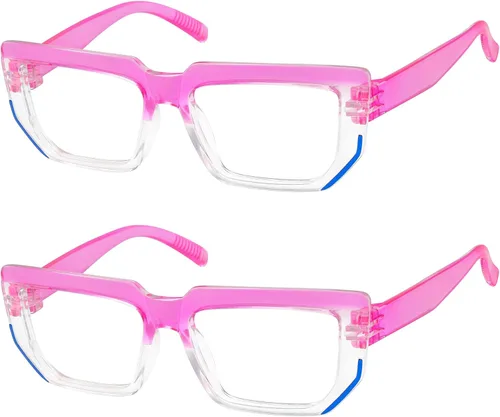 Vista 10 de Eyekepper Lupa de mano gafas de lectura plegables Metalless Lectores sin tornillos con correa para el cuello - Negro +0.50