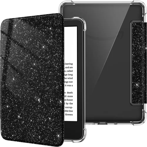 Vista 27 de Fintie - Funda delgada de TPU para Kindle de 6 pulgadas de 11.ª generación 2024/2022, color verde agave Ultra Clear Transparent Soft TPU Back