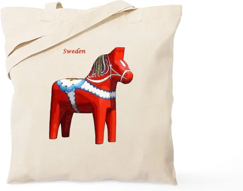 Vista 42 de CafePress Id Rather Be Riding! Bolsa de mano de caballo Bolsa de lona natural, bolsa de compras de tela, Caqui