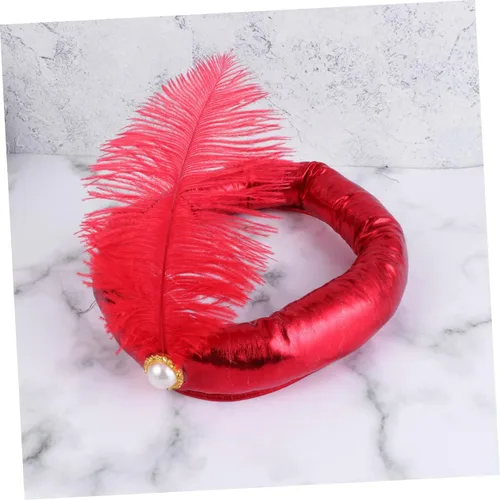 Vista 6 de LIFKOME Turbante Arabe para hombre, conjunto de Natividad para niños, sombrero de rey para niño, sombrero de rey sultán, decoración para cosplay