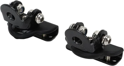 Vista 4 de Soporte de montaje de luz LED para capó del motor, 2 piezas, soporte de montaje de barra de luz LED, capó ajustable, abrazadera de montaje de luz